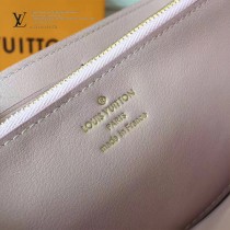 LV M64552 潮流百搭Capucines金屬花卉裝飾原單粉色長款翻蓋錢包