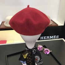 HERMES帽子-01 愛馬仕時尚百搭新款高級羊絨貝雷帽