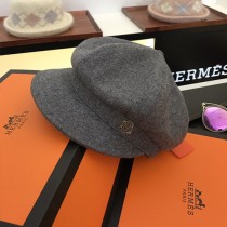 HERMES帽子-02-2 愛馬仕新款女士百搭高級羊絨八角帽