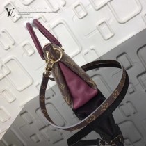 LV-M41218-2 新款原版皮帆布多彩粒紋精緻PALLAS BB手袋