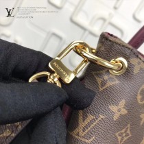 LV-M41218-2 新款原版皮帆布多彩粒紋精緻PALLAS BB手袋
