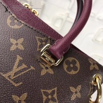 LV-M41218-2 新款原版皮帆布多彩粒紋精緻PALLAS BB手袋