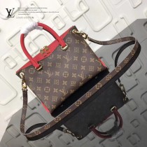 LV-M41218 新款原版皮帆布多彩粒紋精緻PALLAS BB手袋