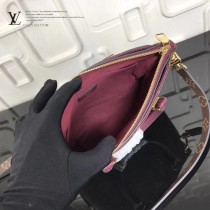 LV-M41218-2 新款原版皮帆布多彩粒紋精緻PALLAS BB手袋