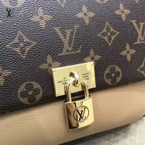 LV-M44259 Monogram帆布粒紋皮革純正優雅時尚配色郵差包