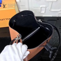 LV-M54366-4 新款原單LOCKME BUCKET 水波紋系列EPI小牛皮進口原版五金可拆卸手柄帶可調節肩帶新潮水桶包