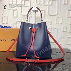 LV-M54366-3 新款原單LOCKME BUCKET 水波紋系列EPI小牛皮進口原版五金可拆卸手柄帶可調節肩帶新潮水桶包