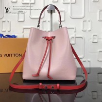 LV-M54366 新款原單LOCKME BUCKET 水波紋系列EPI小牛皮進口原版五金可拆卸手柄帶可調節肩帶新潮水桶包