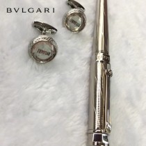 BVLGARI 袖釦-02 寶格麗男士商務袖釦   送原裝盒