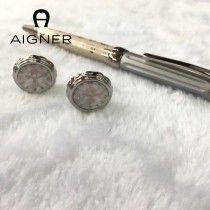 Aigner 袖釦-01 艾格纳男士商務袖釦   送原裝盒