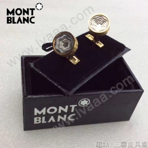 MONTBLANC袖釦-063 萬寶龍男士商務袖釦