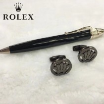 ROLEX 袖釦-02 勞力士男士商務袖釦   送原裝盒