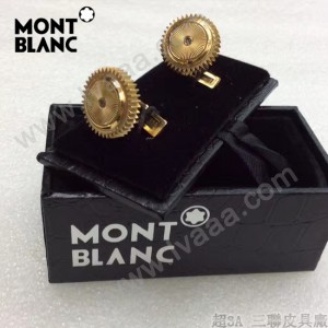 MONTBLANC袖釦-075 萬寶龍男士商務袖釦