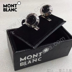 MONTBLANC袖釦-085 萬寶龍男士商務袖釦