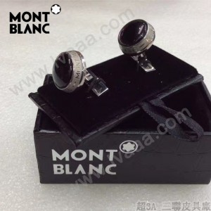 MONTBLANC袖釦-078 萬寶龍男士商務袖釦