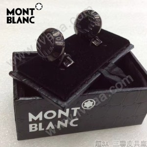 MONTBLANC袖釦-083 萬寶龍男士商務袖釦