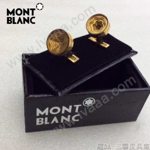 MONTBLANC袖釦-062 萬寶龍男士商務袖釦