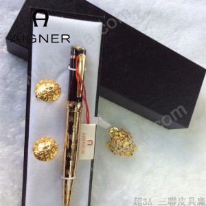 Aigner 袖釦-04 艾格纳男士商務袖釦   送原裝盒