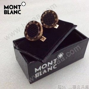 MONTBLANC袖釦-065 萬寶龍男士商務袖釦