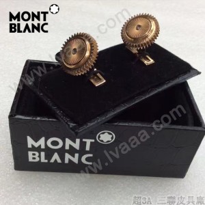 MONTBLANC袖釦-076 萬寶龍男士商務袖釦