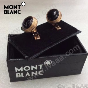 MONTBLANC袖釦-077 萬寶龍男士商務袖釦