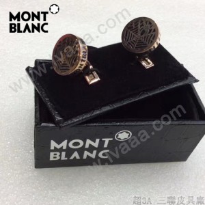 MONTBLANC袖釦-072 萬寶龍男士商務袖釦