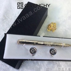 GIVENCHY 袖釦-02 紀梵希男士商務袖釦   送原裝盒