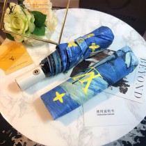 Louis Vuitton雨傘-03 路易威登專櫃夏季新款梵高經典油畫圖案全自動折疊晴雨傘