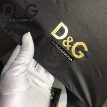 D&G雨傘-03 杜嘉班納全自動強力拒水黑膠高端數碼印花晴雨傘 分內外花兩色