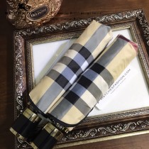 Burberry雨傘-05 巴寶莉最新款原單品質經典格子花邊全自動折疊晴雨傘