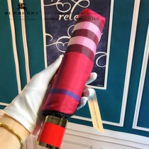 Burberry雨傘-04 巴寶莉最新款原單品質經典格子花邊全自動折疊晴雨傘