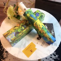 Louis Vuitton雨傘-06 路易威登專櫃夏季新款梵高經典油畫圖案全自動折疊晴雨傘