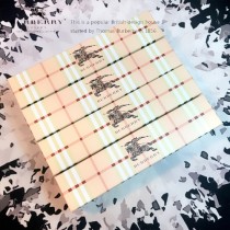 Burberry雨傘-01 巴寶莉最新款原單品質經典格子花邊全自動折疊晴雨傘