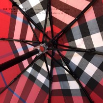 Burberry雨傘-04 巴寶莉最新款原單品質經典格子花邊全自動折疊晴雨傘