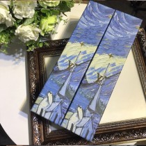 Louis Vuitton雨傘-03 路易威登專櫃夏季新款梵高經典油畫圖案全自動折疊晴雨傘