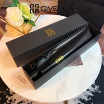 GIVENCHY雨傘-01 紀梵希夏季必備LOGO印花防紫外線自動折疊晴雨傘小黑傘