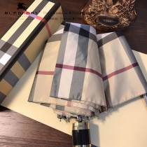 Burberry雨傘-05 巴寶莉最新款原單品質經典格子花邊全自動折疊晴雨傘