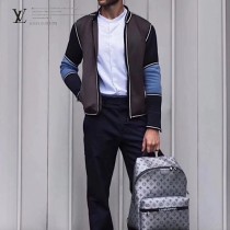 LV-M43849 路易威登新款時尚原版皮18春夏秀款運動風老花APOLLO雙肩包