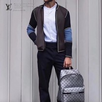 LV-M43849 路易威登新款時尚原版皮18春夏秀款運動風老花APOLLO雙肩包