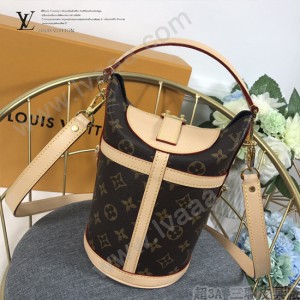 LV-M43587 路易威登新款時尚經典原單DUFFLE手袋春夏系列中備受鐘愛的Duffle手袋可手提 可肩背