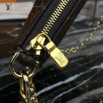LV-M60153 路易威登新款時尚原版皮老花臺灣原產精美徽章彩繪圖案小挎包