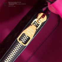 LV-M43570 路易威登新款时尚經典玫红色NEONOE手袋新潮水桶包 可斜跨