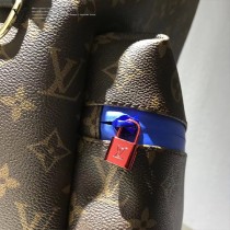 LV-M43849-1 路易威登新款時尚原版皮18春夏秀款運動風老花APOLLO雙肩包