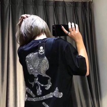 【2018新春開市】Mastermind Japan☠️☠️高溫燙鉆骷頭短袖T恤