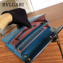 Bvlgari原單-285887 寶格麗原單時尚新品愛神之箭系列大號雙層包包