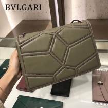 Bvlgari原單-38101-02 寶格麗原單時尚新款融合了古典與現代特色肩背斜背包