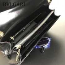 Bvlgari原單-0019-02 寶格麗意大利最高級定制魔鬼珍珠魚配光面小牛皮斜背包