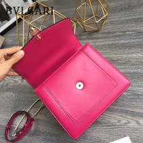 Bvlgari原單-38330 寶格麗原單胎牛系列柔軟細膩皮質大號三層風琴包