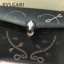Bvlgari原單-285887-01 寶格麗原單時尚新品愛神之箭系列大號雙層包包