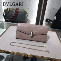 Bvlgari原單-281815-02 寶格麗原單時尚新款外出百搭進口胎牛皮鏈條包